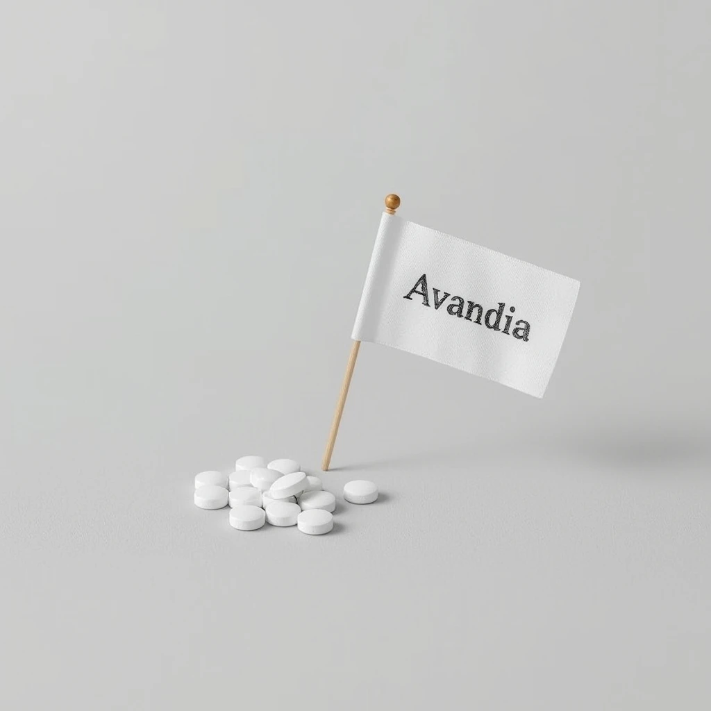 Avandia in shop of HealthSouth Rehabilitation Hospital of Las Vegas