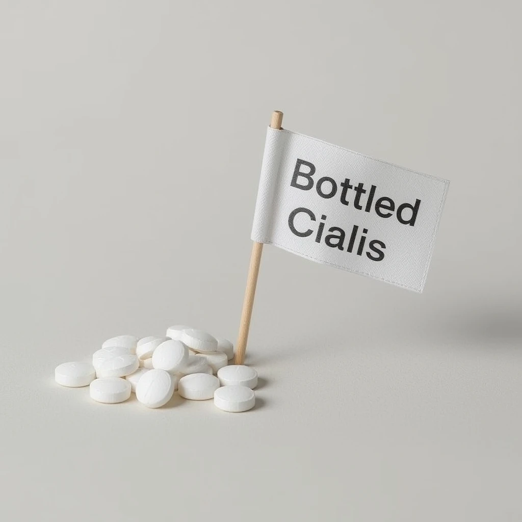 Bottled Cialis in shop of HealthSouth Rehabilitation Hospital of Las Vegas